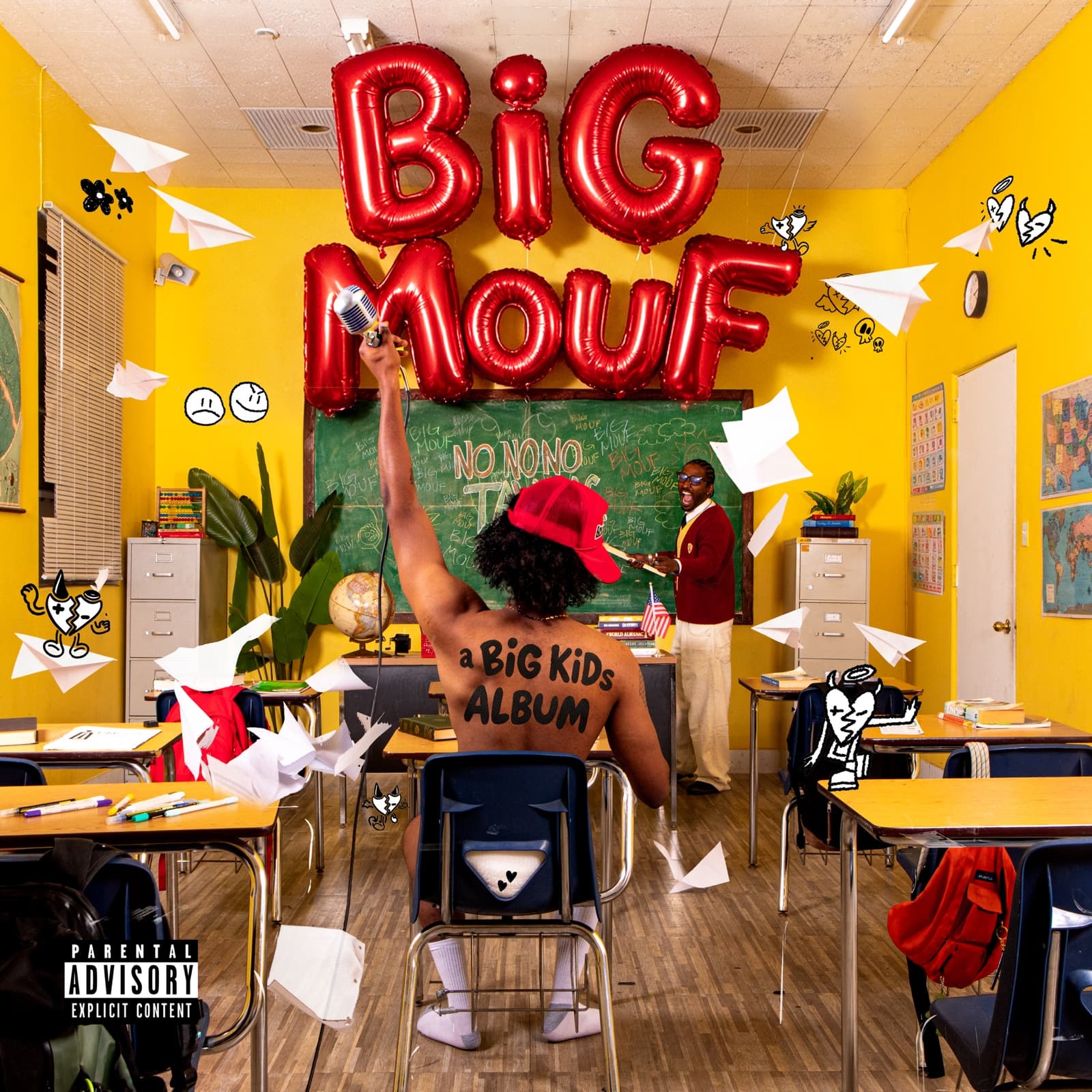 Album artwork, hidden until it is unlocked